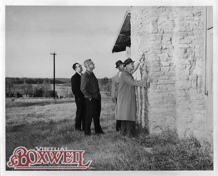 Out of Council Scouters Inspecting Boxwell